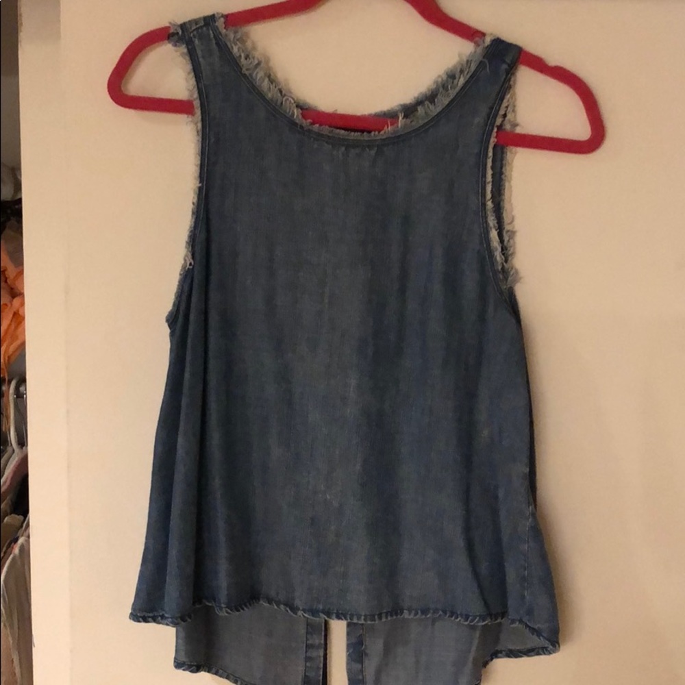 Denim tank